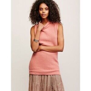 Free People Pink Textured Isla Ottoman Tunic small